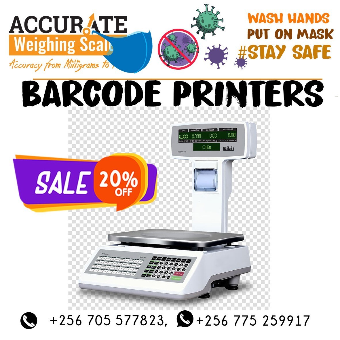 barcode printing scale with 13000 display resolution on jumia deals 